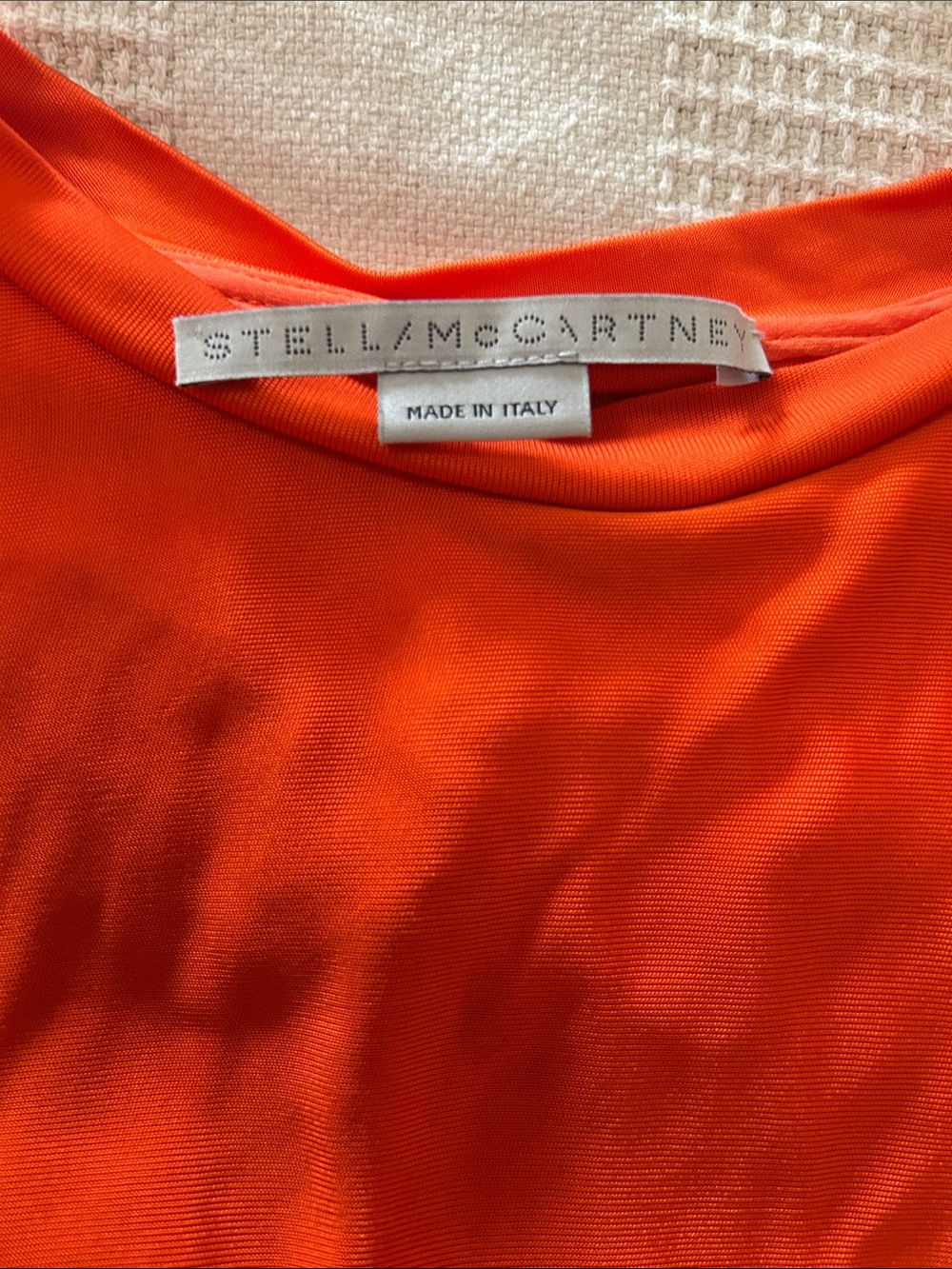STELLA MCCARTNEY - Draped Fluid tee top Viscose Satin Cape Top medium - Picture 4 of 11